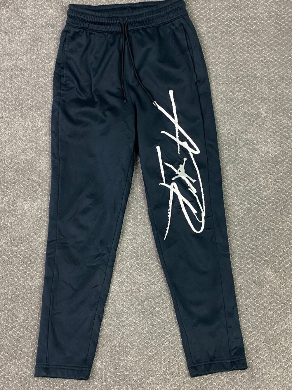 Jordan Air Therma Fleece Pants Sweatpants Joggers Mens Small Black Nike CK6803
